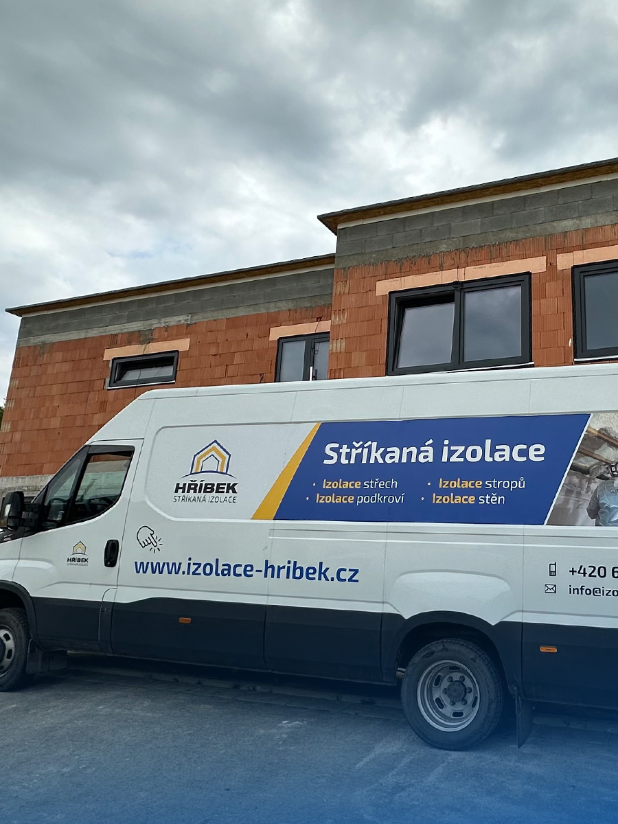 Zateplení podkroví rodinného domu